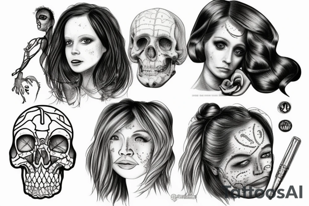 treacher collins syndrome tattoo idea