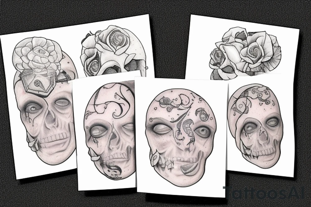 treacher collins syndrome tattoo idea