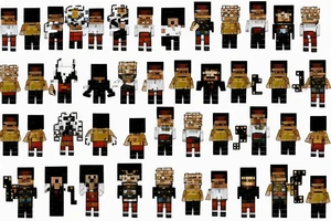 acid pixel minecraft tattoo idea