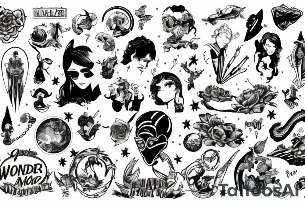 Wonder movie tattoo idea