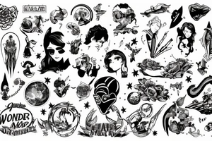 Wonder movie tattoo idea