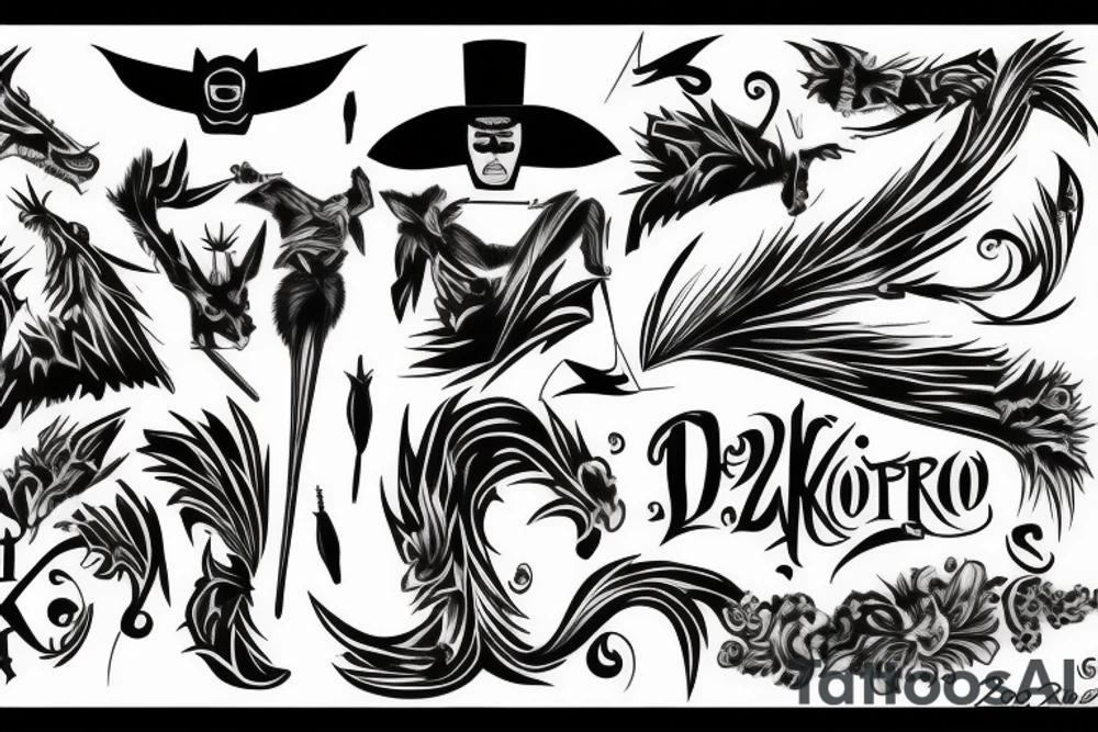 Zorro tattoo idea