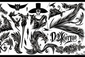 Zorro tattoo idea