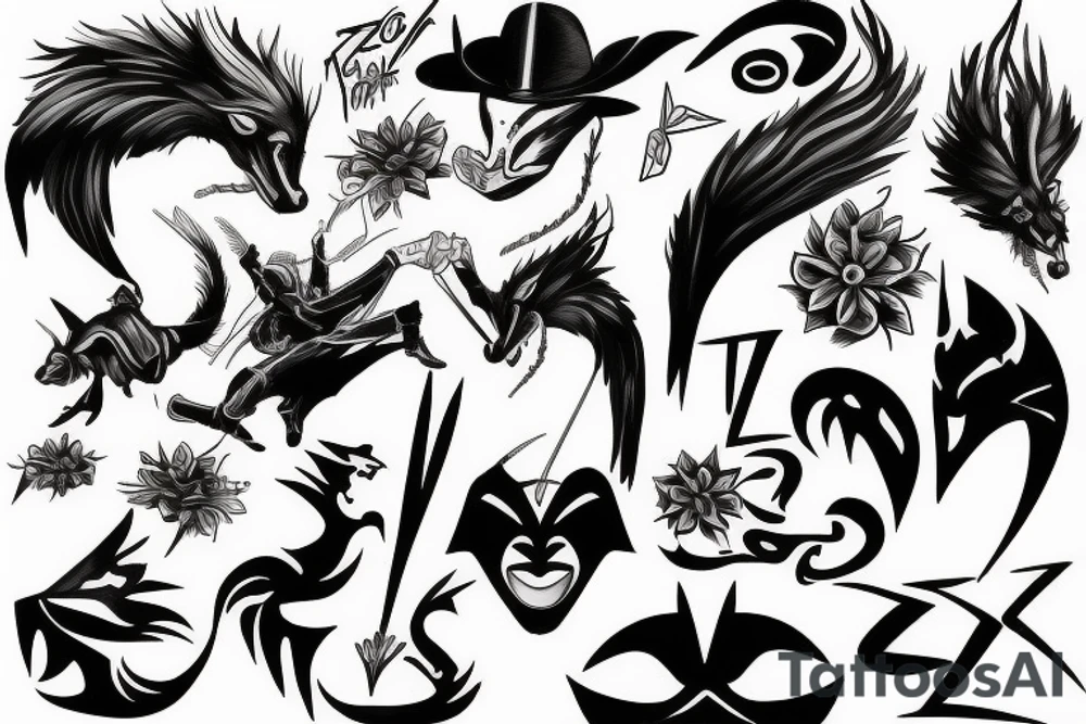 Zorro tattoo idea