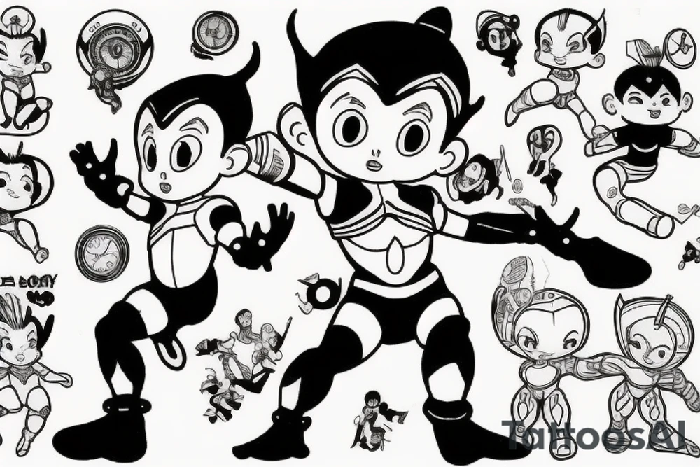Astro boy tattoo idea
