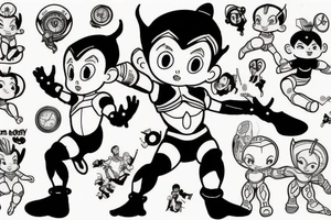 Astro boy tattoo idea