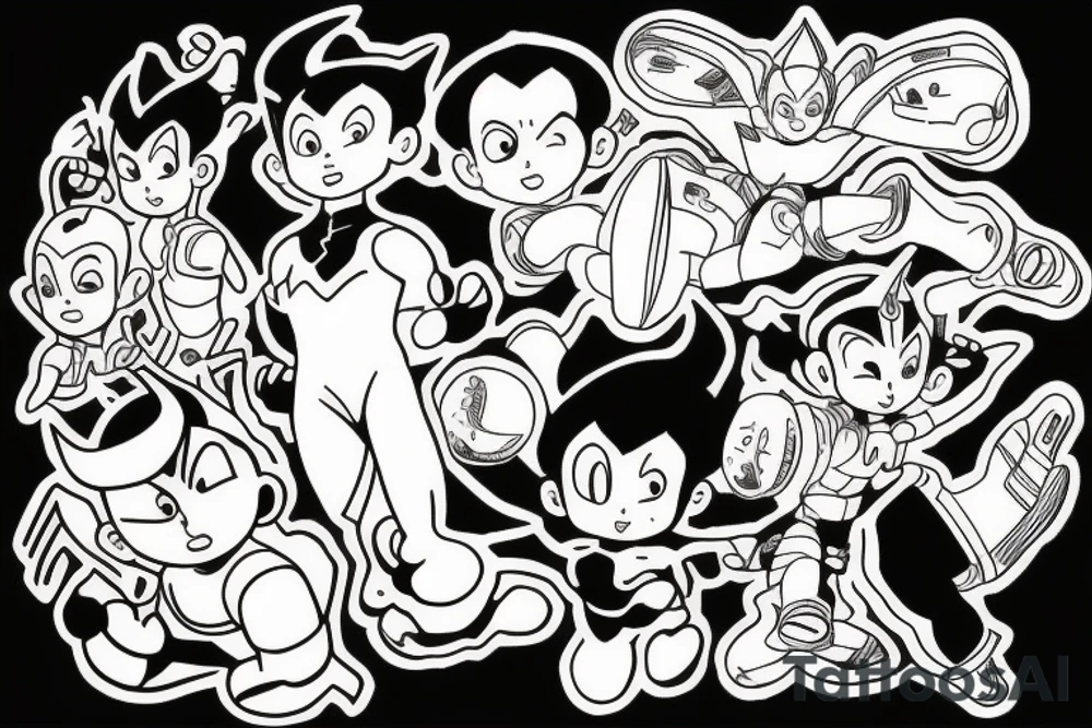 Astro boy tattoo idea
