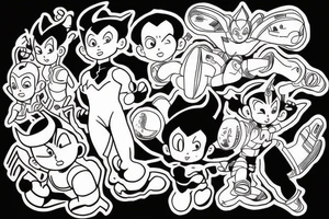 Astro boy tattoo idea