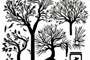 Pone tree tattoo idea
