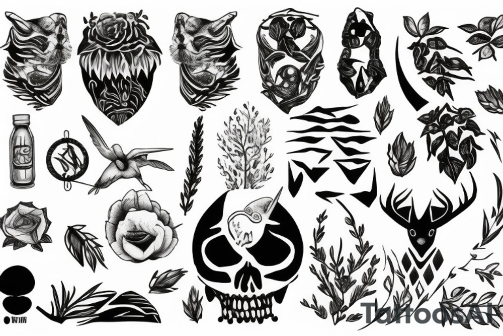 Wilderness tattoo idea