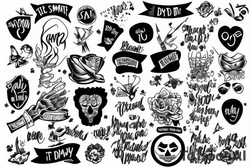 "some day" is too late tattoo idea