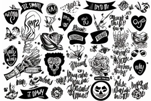 "some day" is too late tattoo idea