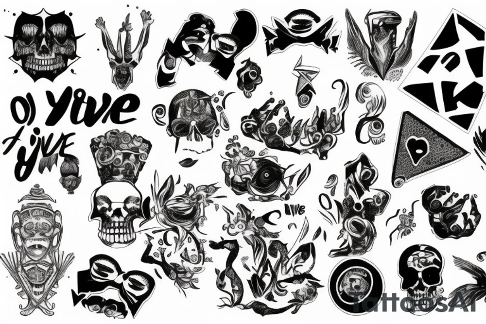 you only live once tattoo idea