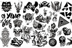 you only live once tattoo idea