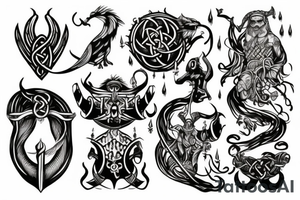 viking tattoo idea