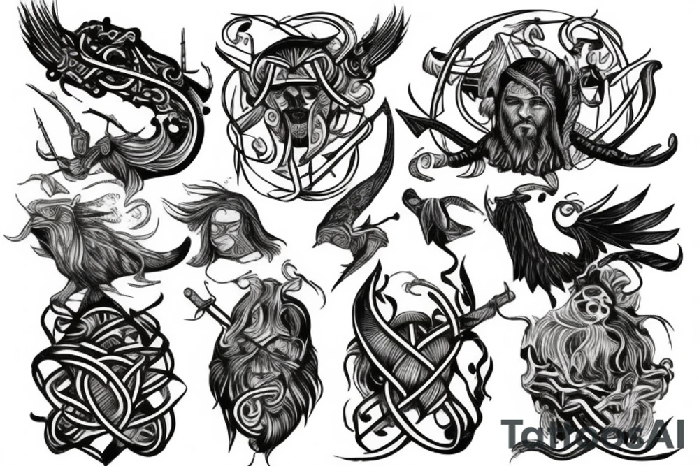 viking tattoo idea