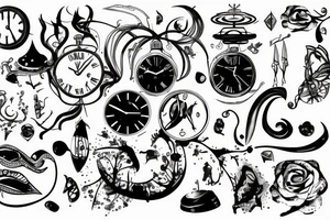 Representation of time tattoo idea