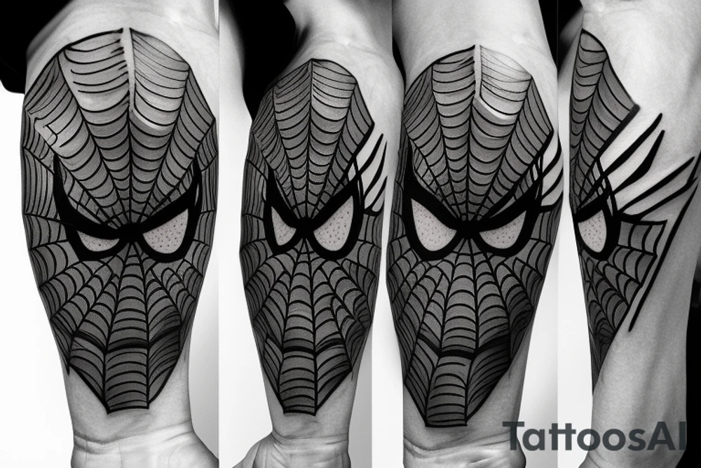 Spiderman crossover with David tattoo idea