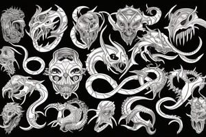 ouroboros tattoo idea