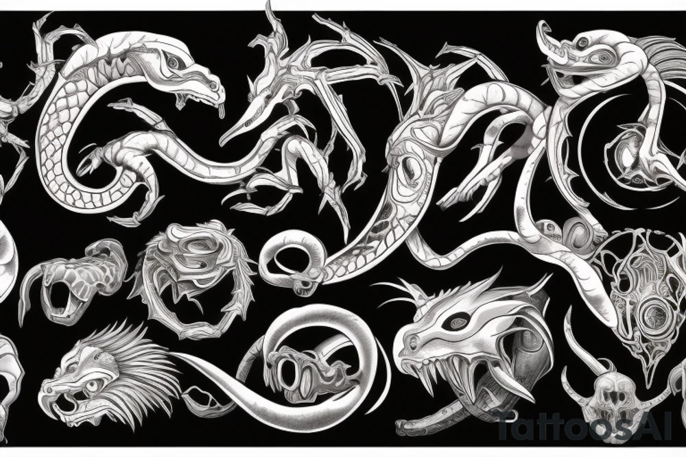 ouroboros tattoo idea