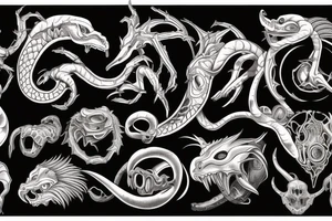 ouroboros tattoo idea