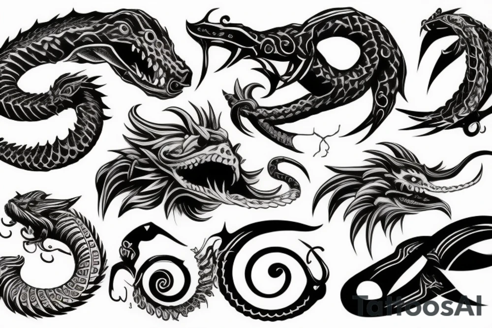 ouroboros tattoo idea