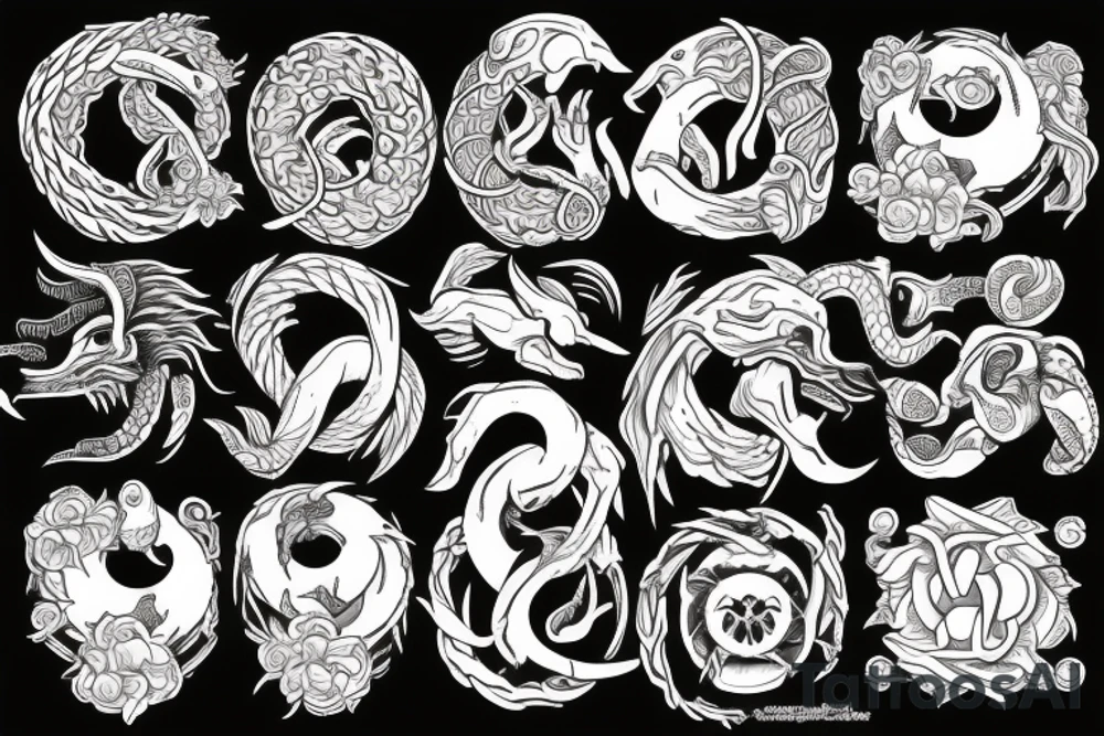ouroboros tattoo idea