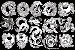 ouroboros tattoo idea