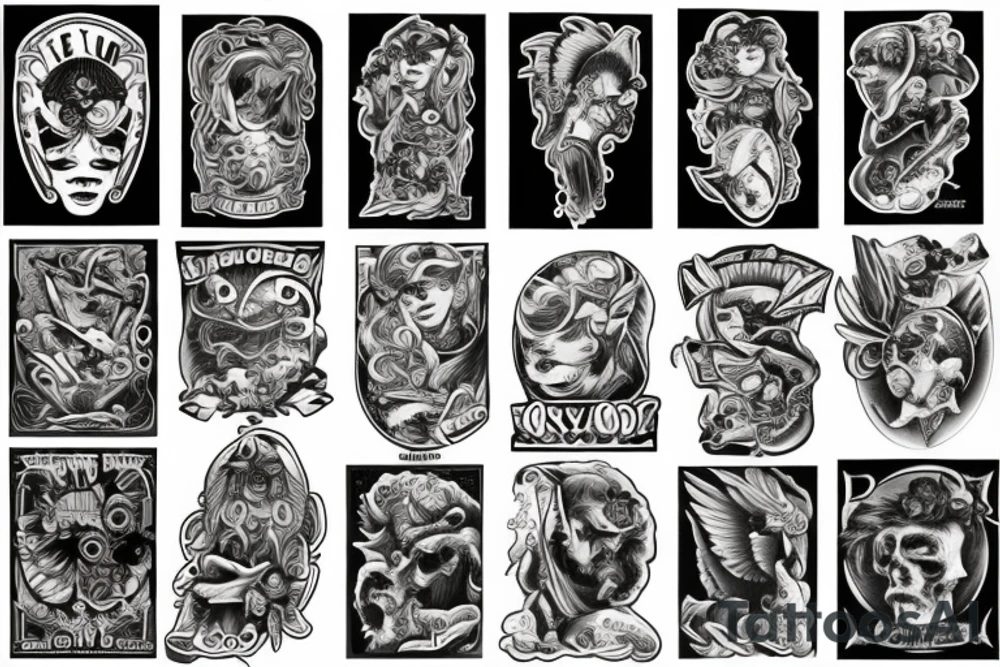 sky angels tattoo idea