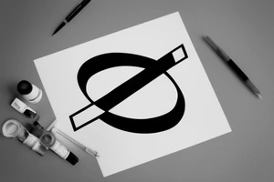 The name “Paula” incorporated into an infinity sign. Plain and simple. Minimalistic tattoo idea