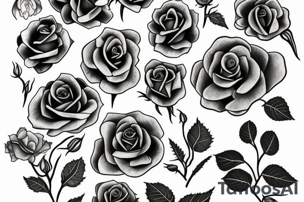 Rose
Ivy tattoo idea