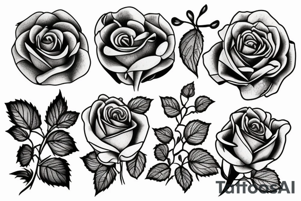 Rose
Ivy tattoo idea