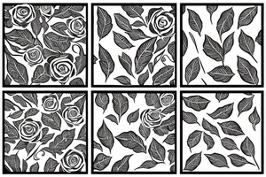 Rose
Ivy leaf
Tribal tattoo idea