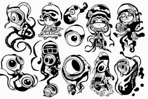 Splatoon tattoo idea