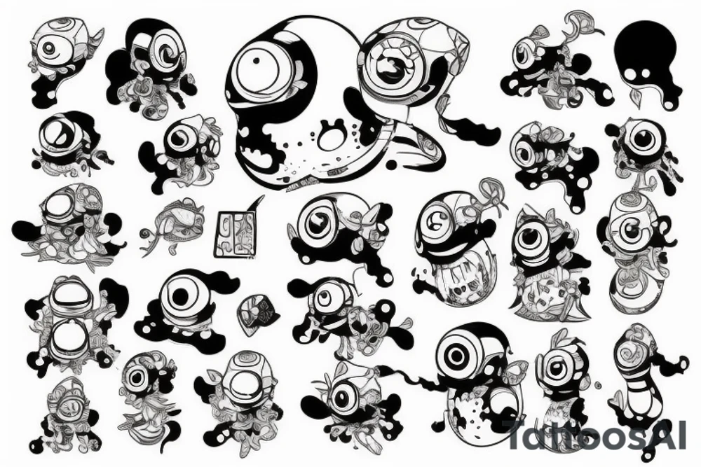 Splatoon tattoo idea