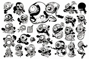 Splatoon tattoo idea
