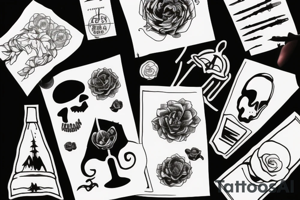 Alone on a Saturday tattoo idea