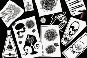 Alone on a Saturday tattoo idea