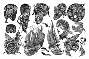 Boat that says toba tattoo idea