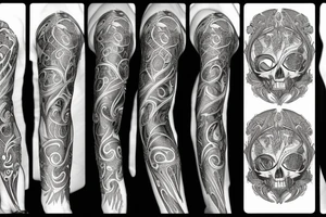 Crystal rosemary tattoo idea