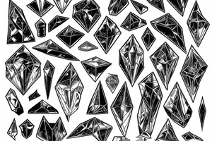 Crystal tattoo idea