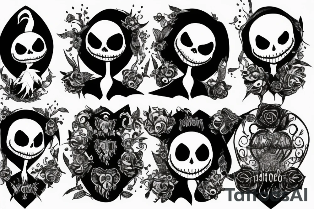 Jack Skellington tattoo idea