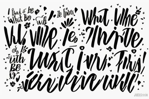 Prayer hands with quote “What A Time To Be Alive” tattoo idea