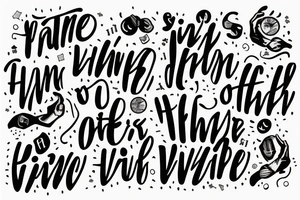 Prayer hands with banner quote “What A Time To Be Alive” tattoo idea
