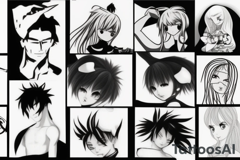 Anime tattoo idea