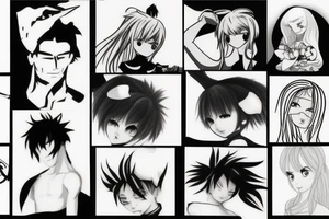 Anime tattoo idea