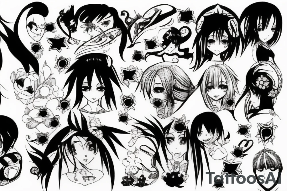Anime tattoo idea