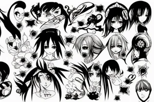 Anime tattoo idea