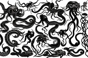 kraken tattoo idea