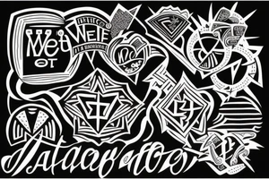 tattoo incorporating “we got we” and perfectly imperfect. tattoo idea